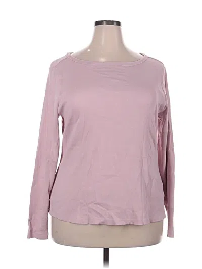 Pre-owned Universal Thread Long Sleeve T-shirt In Pink