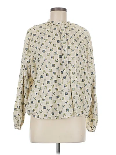 Pre-owned Universal Thread Long Sleeve T-shirt In White