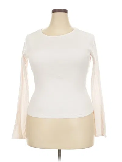 Pre-owned Universal Thread Long Sleeve T-shirt In White