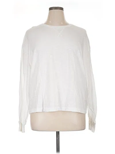 Pre-owned Universal Thread Long Sleeve T-shirt In White