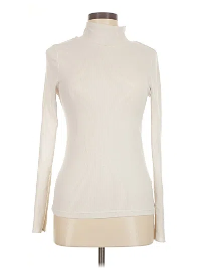 Pre-owned Universal Thread Long Sleeve Turtleneck In Ivory