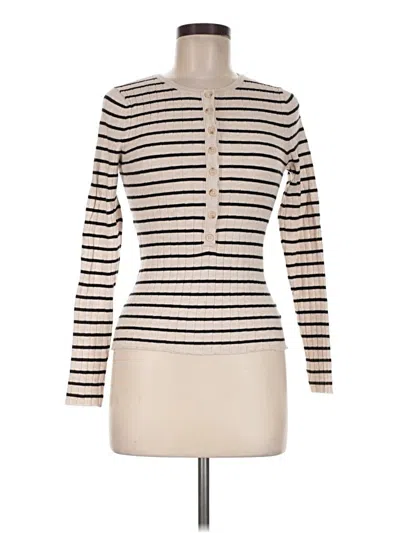 Pre-owned Universal Thread Long Sleeve Turtleneck In Ivory