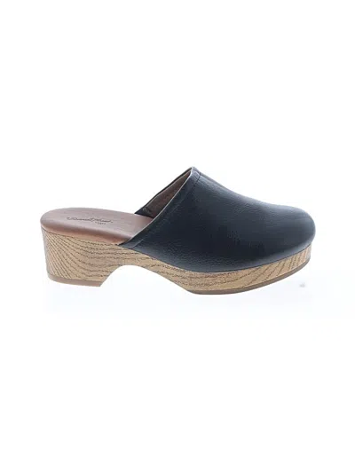 Pre-owned Universal Thread Mule/clog In Black