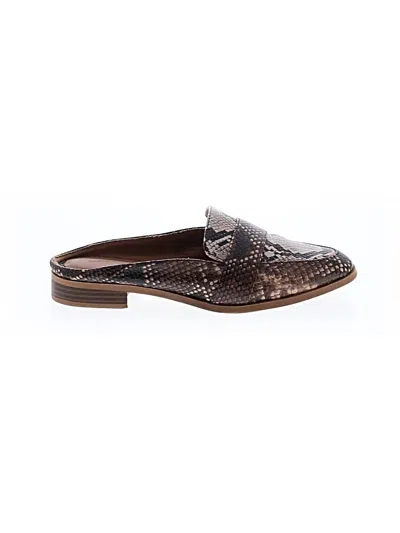 Pre-owned Universal Thread Mule/clog In Brown