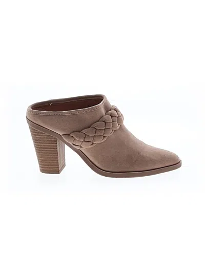 Pre-owned Universal Thread Mule/clog In Brown