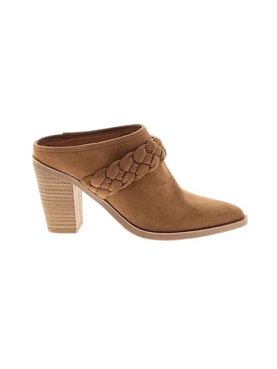Pre-owned Universal Thread Mule/clog In Brown