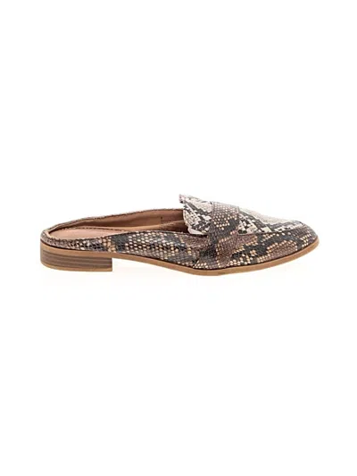 Pre-owned Universal Thread Mule/clog In Brown