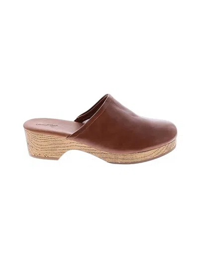 Pre-owned Universal Thread Mule/clog In Brown