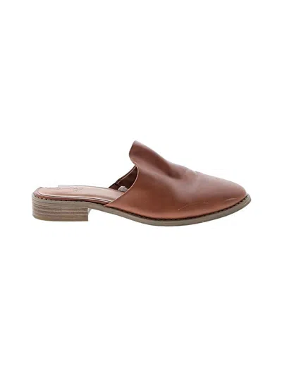 Pre-owned Universal Thread Mule/clog In Brown