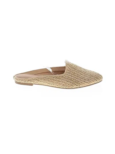 Pre-owned Universal Thread Mule/clog In Gold