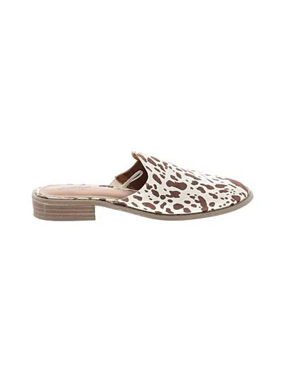 Pre-owned Universal Thread Mule/clog In Ivory