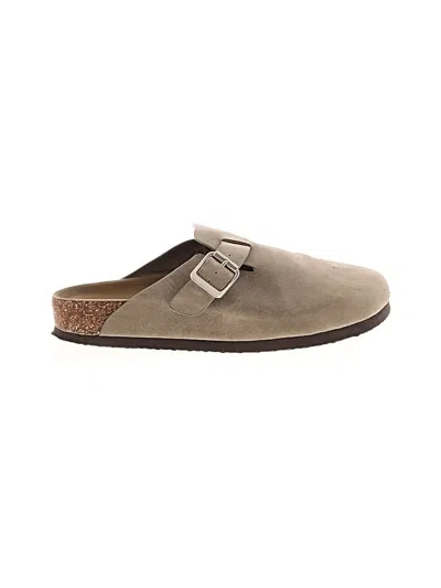 Pre-owned Universal Thread Mule/clog In Tan