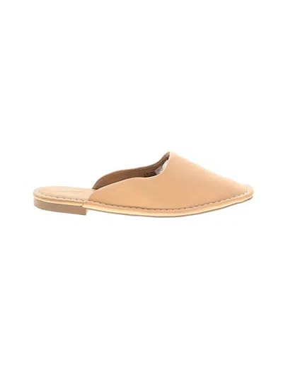Pre-owned Universal Thread Mule/clog In Tan