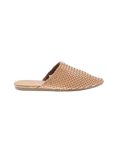 Pre-owned Universal Thread Mule/clog In Tan