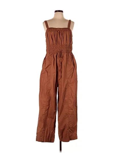Pre-owned Universal Thread Overalls In Brown