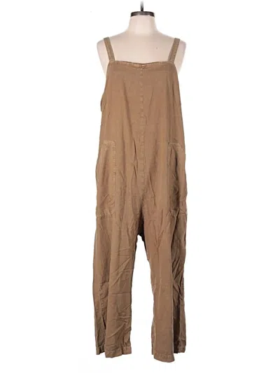 Pre-owned Universal Thread Overalls In Brown