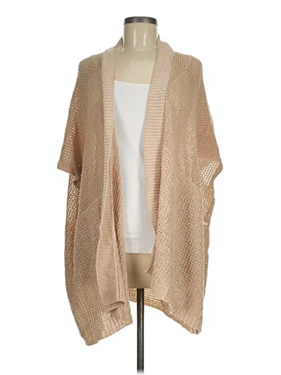 Pre-owned Universal Thread Poncho In Brown