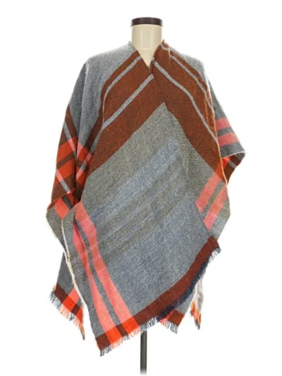 Pre-owned Universal Thread Poncho In Gray