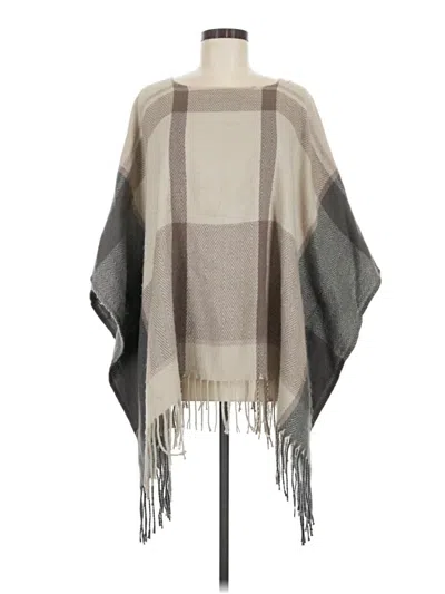 Pre-owned Universal Thread Poncho In Gray