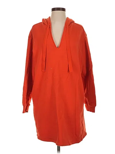 Pre-owned Universal Thread Poncho In Orange