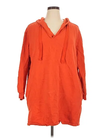 Pre-owned Universal Thread Poncho In Orange