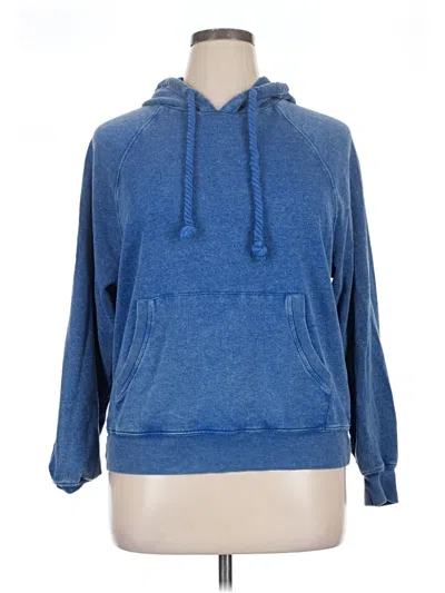 Pre-owned Universal Thread Pullover Hoodie In Blue