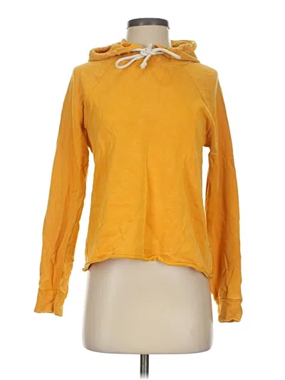 Pre-owned Universal Thread Pullover Hoodie In Yellow
