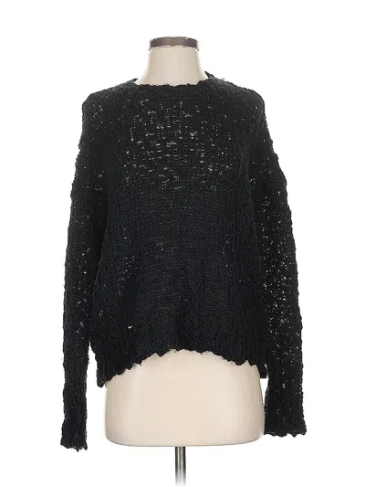 Pre-owned Universal Thread Pullover Sweater In Black