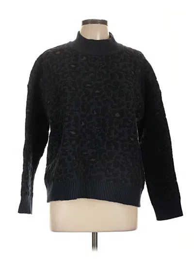 Pre-owned Universal Thread Pullover Sweater In Black