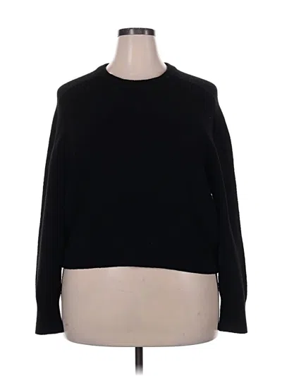 Pre-owned Universal Thread Pullover Sweater In Black