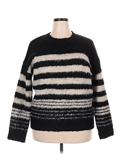 Pre-owned Universal Thread Pullover Sweater In Black