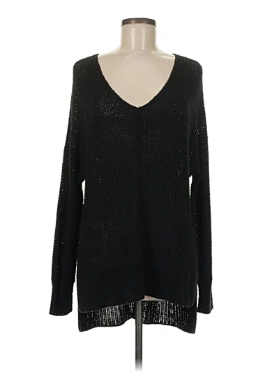 Pre-owned Universal Thread Pullover Sweater In Black