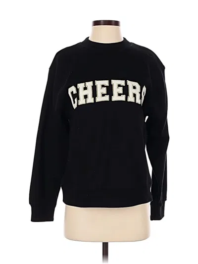 Pre-owned Universal Thread Pullover Sweater In Black