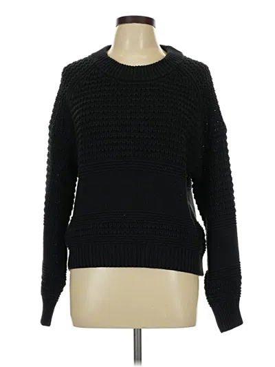 Pre-owned Universal Thread Pullover Sweater In Black