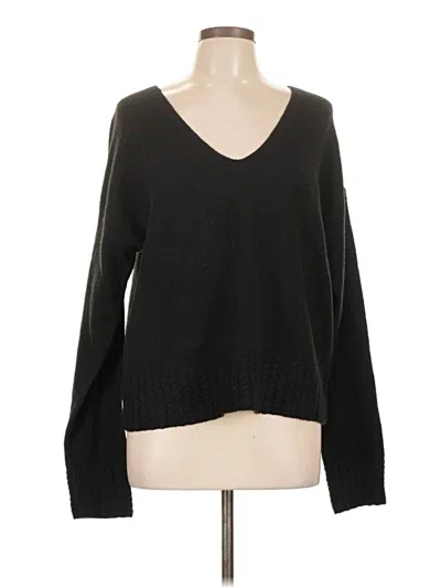 Pre-owned Universal Thread Pullover Sweater In Black
