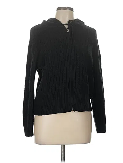 Pre-owned Universal Thread Pullover Sweater In Black
