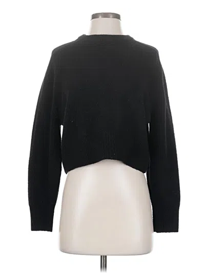 Pre-owned Universal Thread Pullover Sweater In Black
