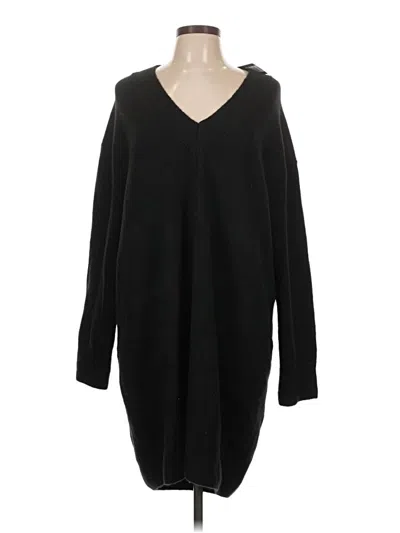 Pre-owned Universal Thread Pullover Sweater In Black