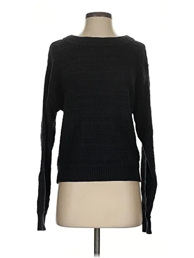 Pre-owned Universal Thread Pullover Sweater In Black