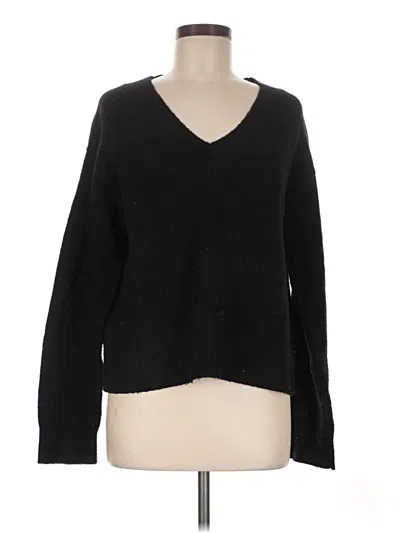 Pre-owned Universal Thread Pullover Sweater In Black