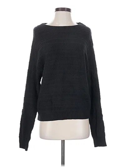 Pre-owned Universal Thread Pullover Sweater In Black