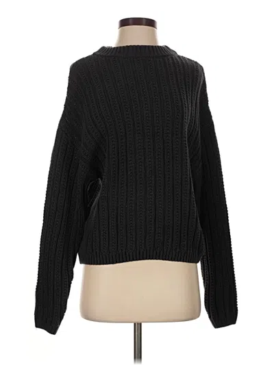 Pre-owned Universal Thread Pullover Sweater In Black