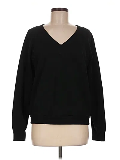 Pre-owned Universal Thread Pullover Sweater In Black