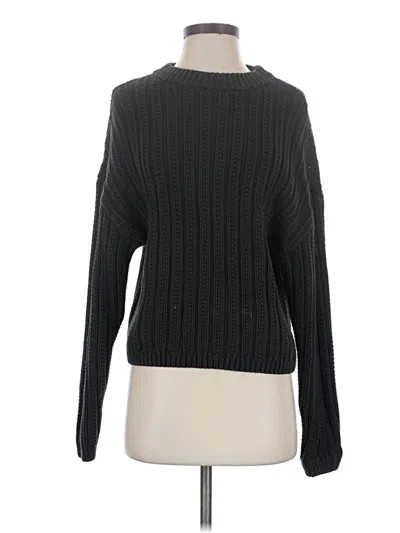 Pre-owned Universal Thread Pullover Sweater In Black