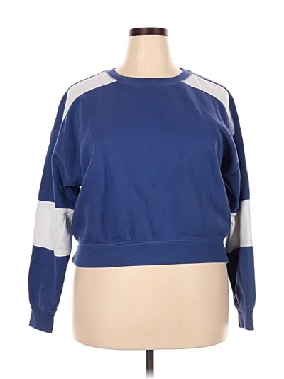 Pre-owned Universal Thread Pullover Sweater In Blue