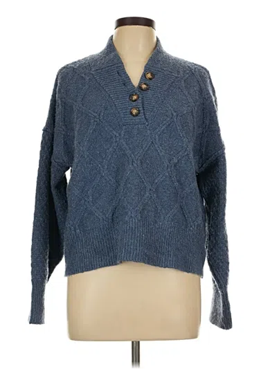 Pre-owned Universal Thread Pullover Sweater In Blue