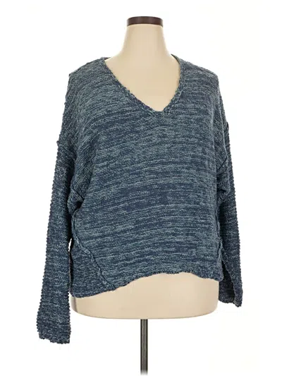 Pre-owned Universal Thread Pullover Sweater In Blue