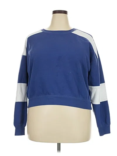 Pre-owned Universal Thread Pullover Sweater In Blue