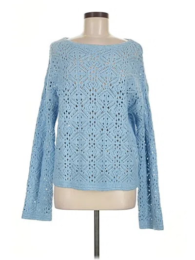 Pre-owned Universal Thread Pullover Sweater In Blue