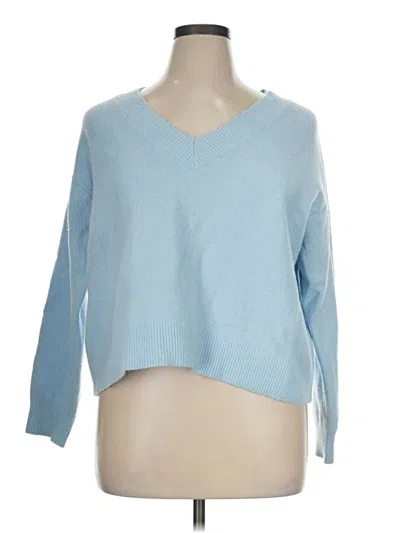 Pre-owned Universal Thread Pullover Sweater In Blue